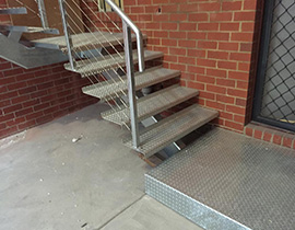 Stairs in Steel project photo