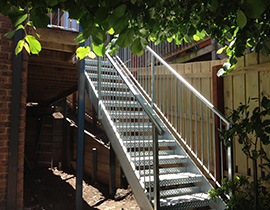 Stairs in Steel project photo