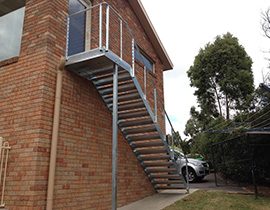 Stairs in Steel project photo