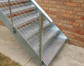 Stairs in Steel project photo