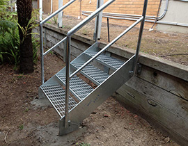 Stairs in Steel project photo