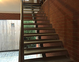 Stairs in Steel project photo
