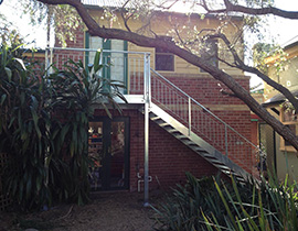 Stairs in Steel project photo