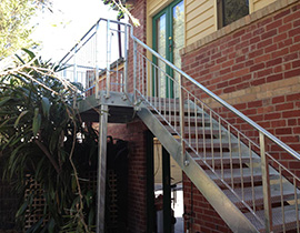 Stairs in Steel project photo