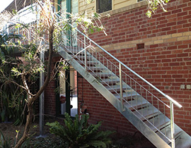 Stairs in Steel project photo