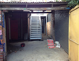Stairs in Steel project photo