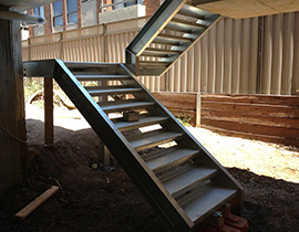 Stairs in Steel project photo