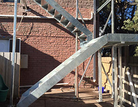 Stairs in Steel project photo